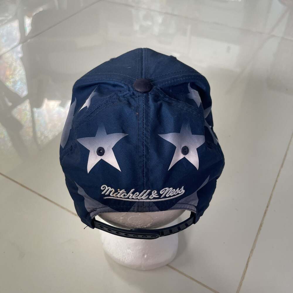 Golden State Warriors Logo Snapback Cap Blue White Star - Picture 3 of 5